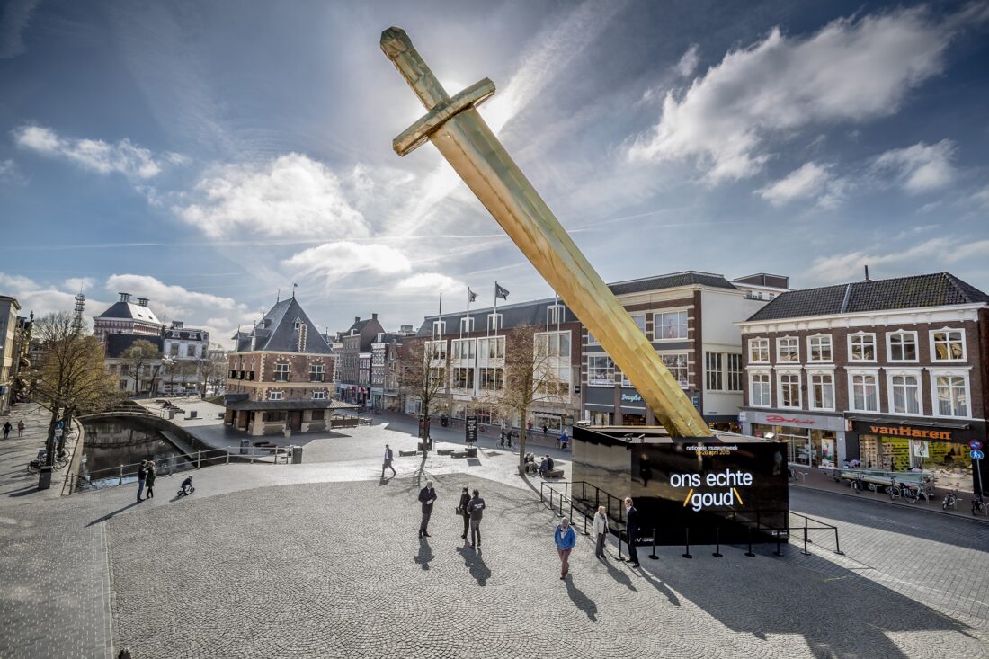 Zwaard Grutte Pier in Leeuwarden