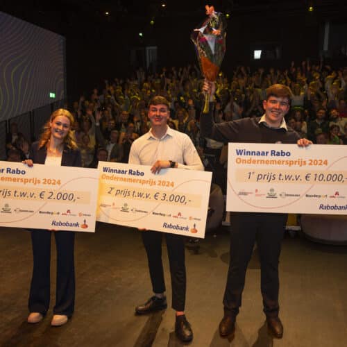 Ondernemende studenten in de prijzen: Rabo Ondernemersprijs en Anner Award uitgereikt in het Forum